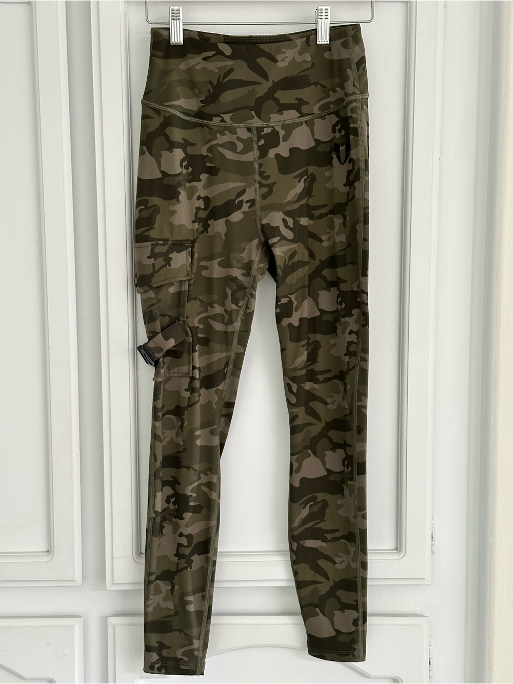 Camo High-Rise Pocket Leggings - Olive Camo